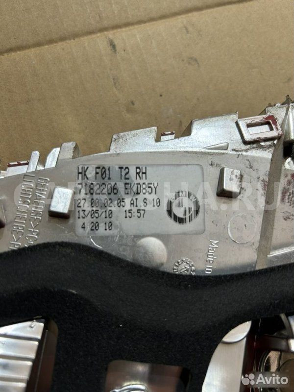 Фонарь в крышку багажника правый BMW 7 F01 N54B30 BMW 7er оригинальный номер 63 21 7 182 206