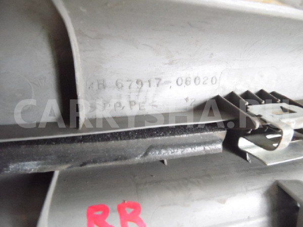 Накладка порога (внутренняя) Toyota Camry XV40 (2006—2009) Toyota Camry оригинальный номер 67917-06020