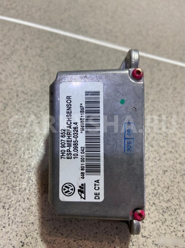 Датчик ускорения Porsche Cayenne 1 Porsche Cayenne оригинальный номер 7H0907652