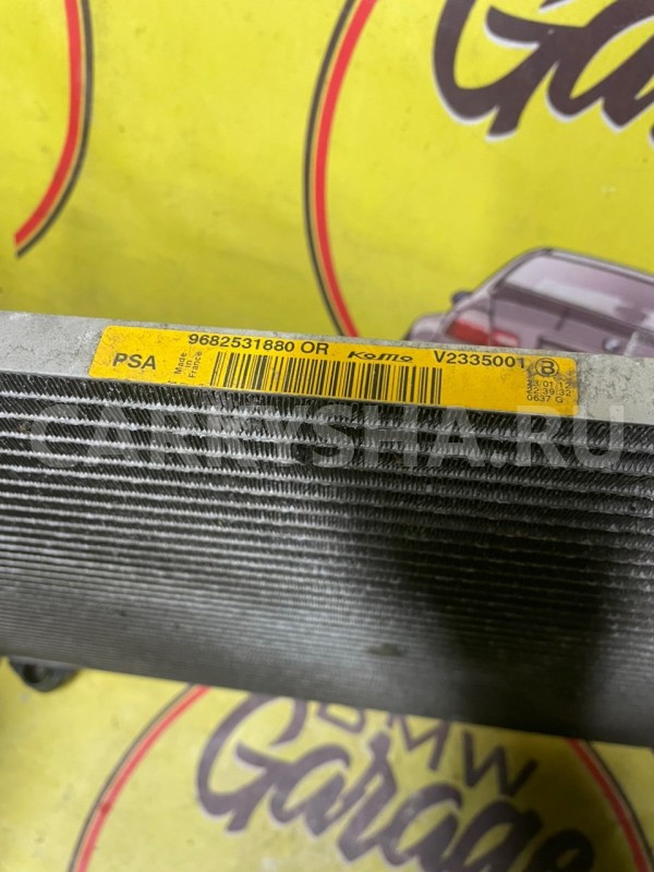 Радиатор кондиционера Peugeot 3008 EP6CDT Peugeot 3008 