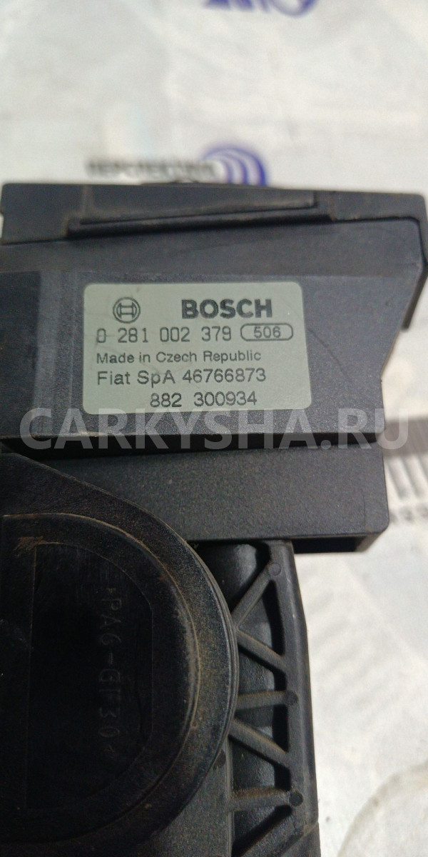 Педаль газа Fiat Albea 2005-2012 Fiat Albea оригинальный номер 0281002379