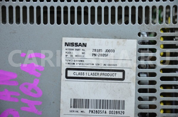 Магнитола Nissan Qashqai 