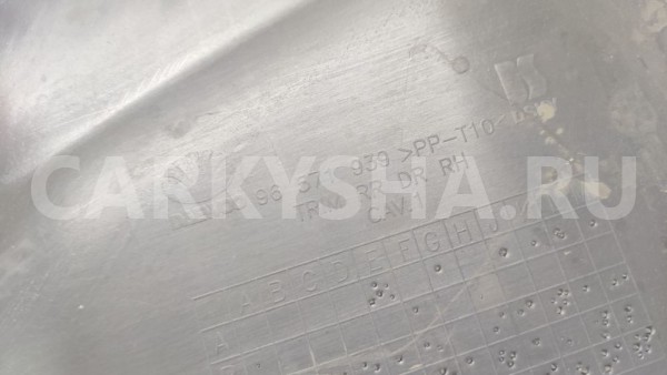 Обшивка двери задняя правая Дэу Матиз Daewoo Matiz оригинальный номер 96571939