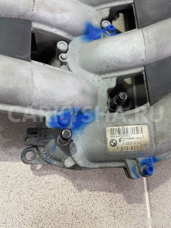 Коллектор впускной BMW 760LI 2004 г BMW 7er оригинальный номер 72831201