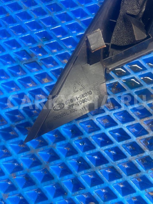 Уголок зеркала декоративный Hyundai Sonata V рестайлинг (2007—2010) Hyundai Sonata оригинальный номер 876513K010