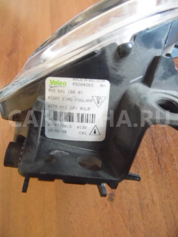 Фара противотуманная правая Porsche Cayenne 957 Porsche Cayenne оригинальный номер 95563116601