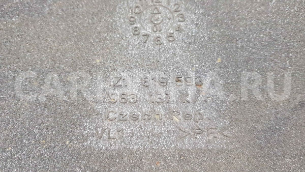 Кожух Skoda Octavia II рестайлинг (2008—2013) Skoda Octavia оригинальный номер 1z1819593