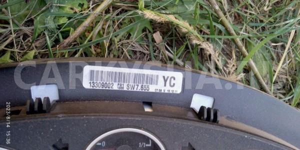 Панель приборов Opel Zafira B рестайлинг (2008—2014) Opel Zafira оригинальный номер 13309002