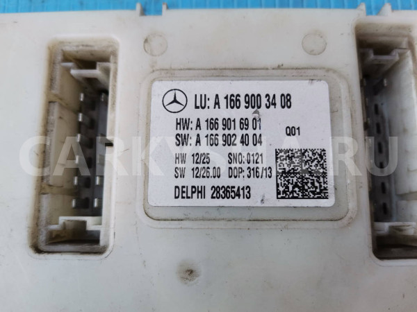 Блок SAM задний Mercedes 166 292 Mercedes-Benz G-klasse оригинальный номер A1669003408