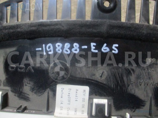 Панель приборов BMW 7 серия E65/E66 (2001—2005) BMW 7er оригинальный номер 62 11 6 925 323