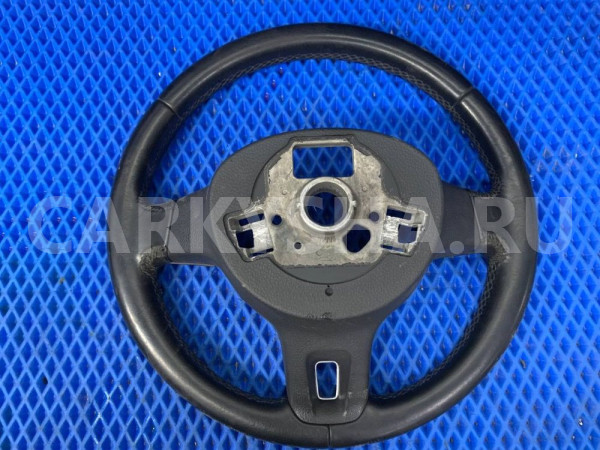 Рулевое колесо кожаное VW Polo 5 руль Volkswagen Polo оригинальный номер 6R0419091EE74