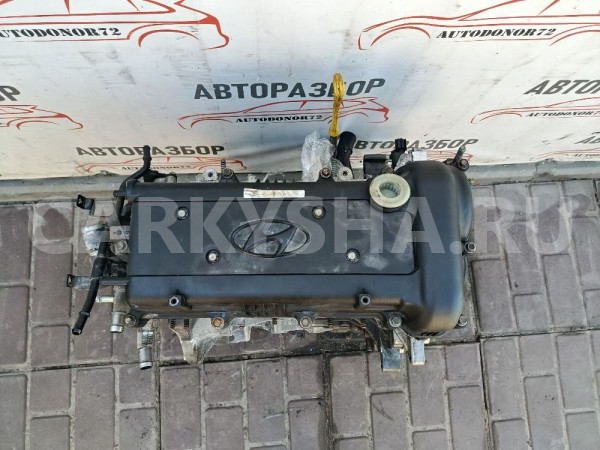 Двигатель G4FA 1.4 Hyundai/Kia Hyundai Solaris оригинальный номер 211012BW01