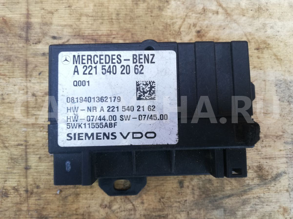 Блок управления бензонасосом Mercedes ML W164 Mercedes-Benz M-klasse оригинальный номер A2215402062