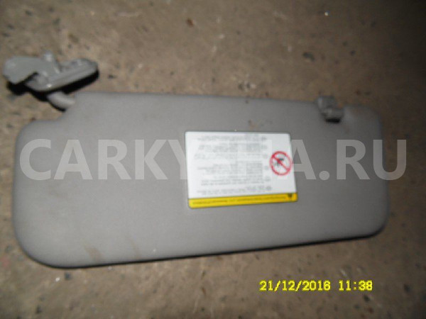 Козырек солнцезащитный Hyundai Solaris I (2010—2014) Hyundai Solaris оригинальный номер 852204L0608M