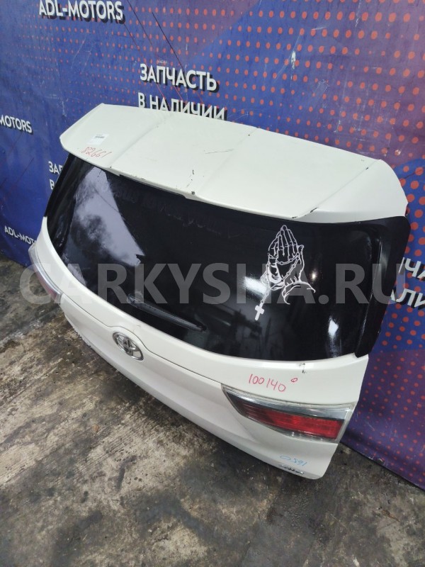 Крышка багажника Toyota Highlander 3 2013-2018 670050E281 U50 U55 Toyota Highlander 