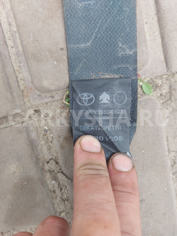 Ремень безопасности зад средний Toyota AvensisT250 Toyota Avensis оригинальный номер 7335005031C0