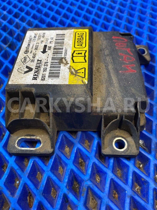 Блок управления AIR BAG Renault Logan I (2004—2009) Renault 20 оригинальный номер 8201 163 278