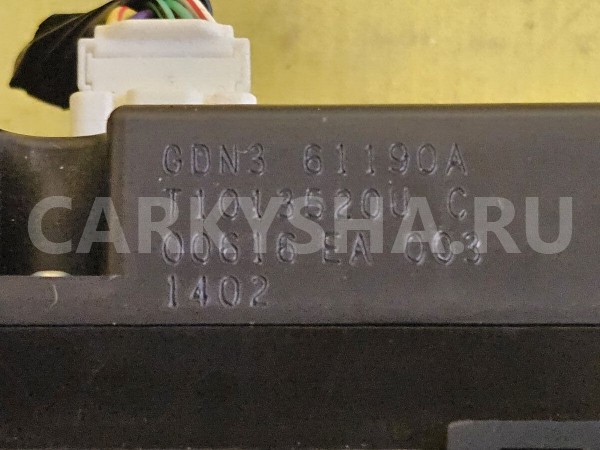 Блок управления климатической установкой Mazda 6 