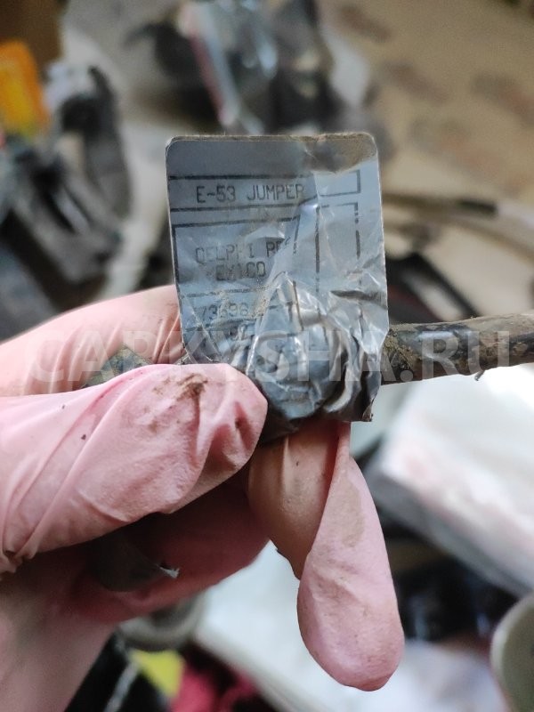 Проводка парктронников BMW X5 