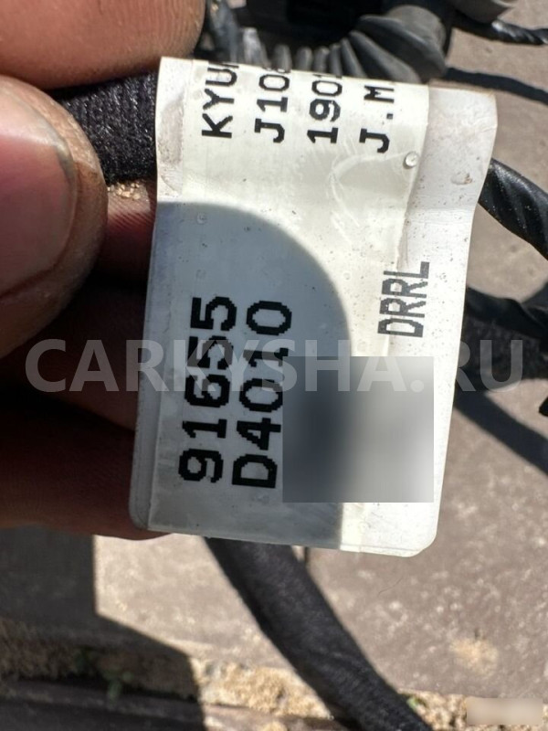 Проводка задней левой двери Kia Optima 4 JF Kia Optima оригинальный номер 91655D4010