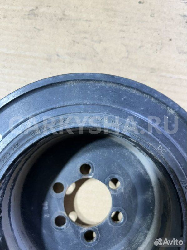 Шкив коленвала BMW X5 E70 N52B30 2008 BMW X5 оригинальный номер 11 23 7 564 969