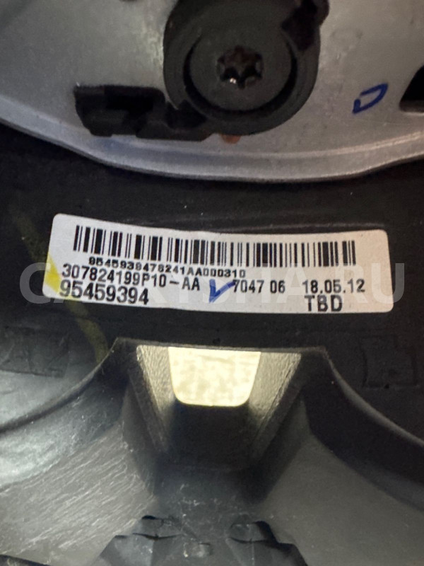 Рулевое колесо (руль) Chevrolet Cruze J300  Кожа Chevrolet Cruze оригинальный номер 13391339