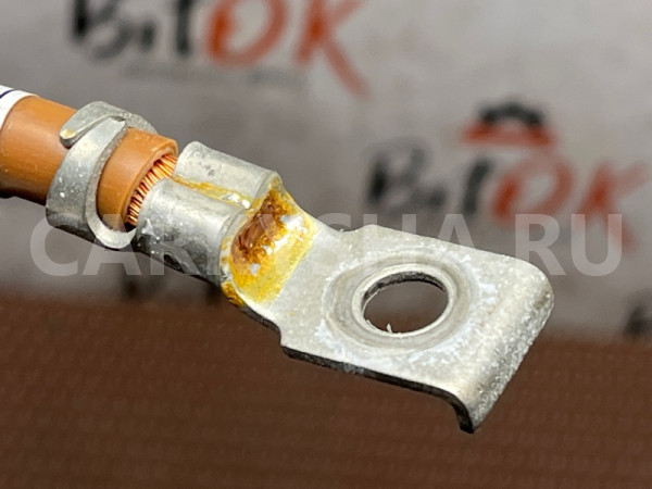 Минусовой провод АКБ BMW X1 оригинальный номер 61 12 9 255 046, 61 12 9 255 046, 61129255046, 9255046, 61 12 9 143 380, 61129143380, 9143380