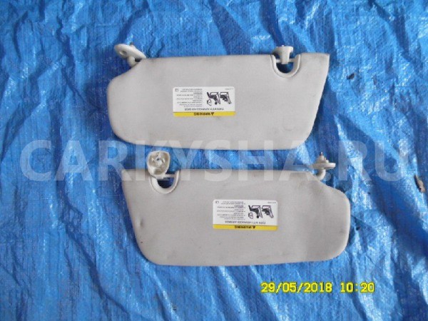 Козырек солнцезащитный Dodge Caliber I (2006—2009) Dodge Caliber оригинальный номер 1DR32DW1AA