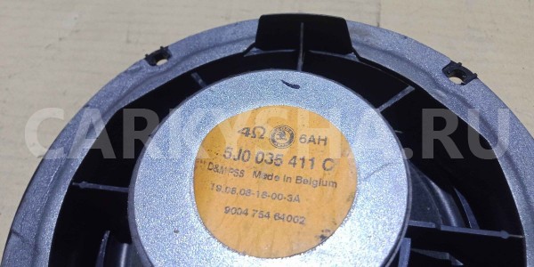 Динамик Skoda Fabia II (2007—2010) Skoda Fabia оригинальный номер 5j0035411c