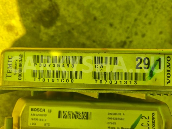 Блок efi Volvo V70 