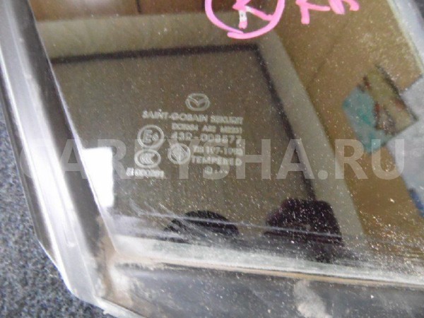 Стекло двери Mazda 3 BL (2008—2011) Mazda 2 оригинальный номер BN8V73661A