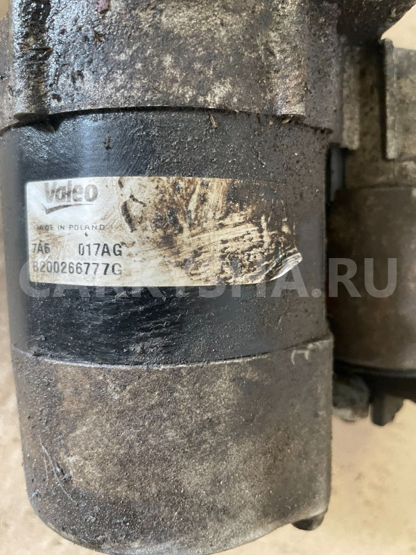 Стартер Renault Megane II k4m812 Renault 20 оригинальный номер 8200266777