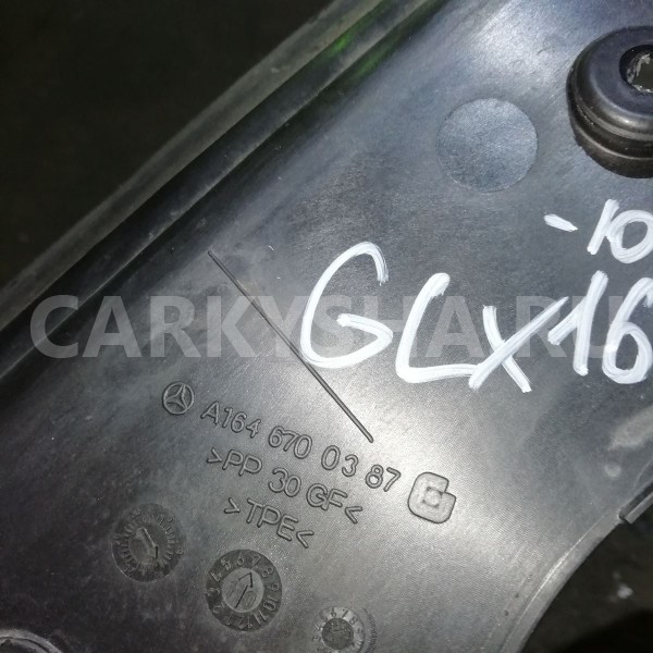Накладка стекла Mercedes-Benz GL-класс X164 рестайлинг (2009—2012) Mercedes-Benz G-klasse оригинальный номер a1646700387