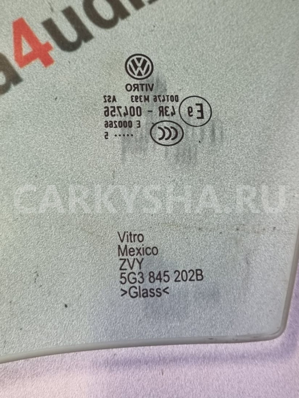Стекло двери передней правой Volkswagen Golf GTI VII (2013—2017) Volkswagen Golf оригинальный номер 5G3845202B