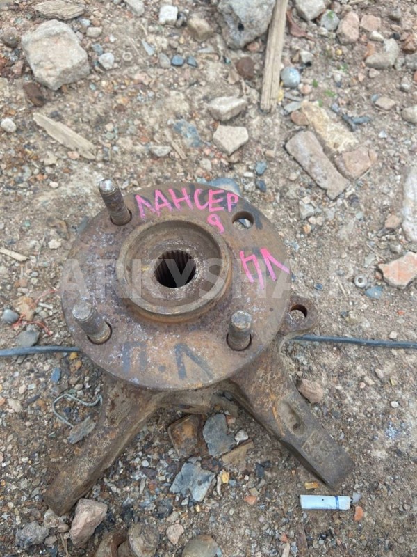 Кулак поворотный передний левый Mitsubishi Lancer IX (2000—2007) Mitsubishi i оригинальный номер MR491321