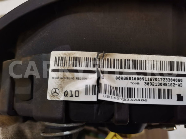 Подушка безопасности Mercedes-Benz GLA-Class 2017 X156 270.920 Mercedes-Benz A-klasse оригинальный номер A00086010009116