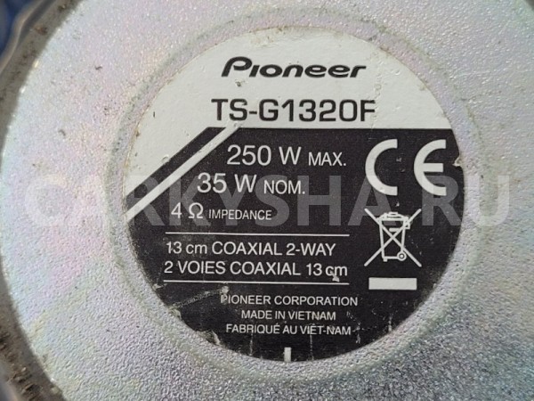 Динамик Renault Logan 2014 TSG1320F L8MV K7M Renault Logan 