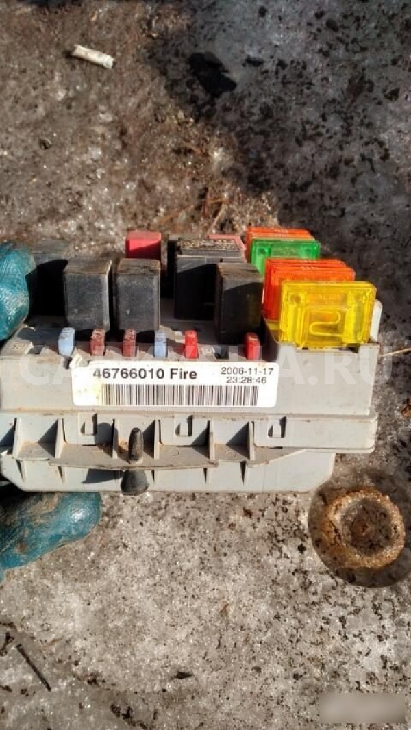 Блок предохранителей FIAT Albea I рестайлинг (2005—2012) Fiat Albea 