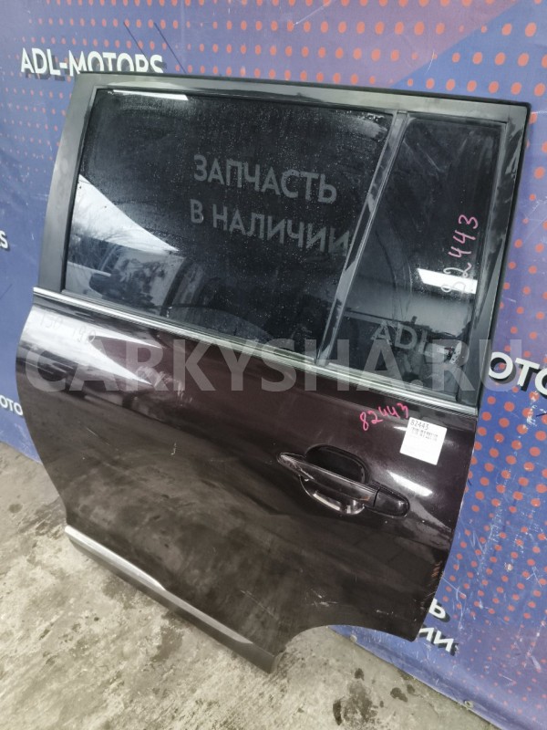 Дверь Toyota Highlander 2 2007-2013 OEM0072DZL U40, задняя левая Toyota Highlander 