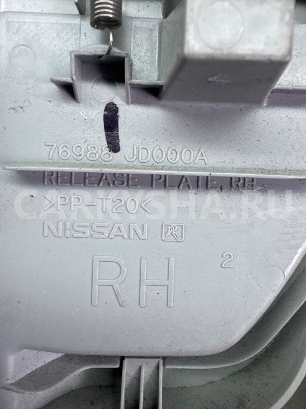 Обшивка стойки правой Nissan Qashqai 1 Кашкай j10 Nissan Qashqai оригинальный номер 76988jd000a