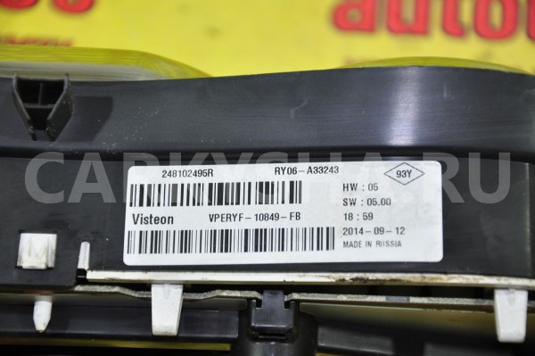 Панель приборов Renault Logan 