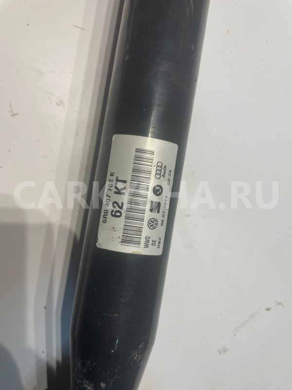 Привод передний правый Volkswagen Polo 5 Sed RUS Volkswagen Polo оригинальный номер 6R0407762K