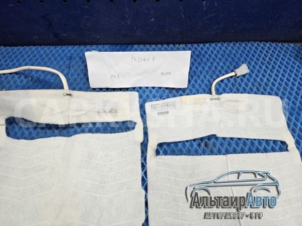 Подогрев сидения Pajero 4 мат нити обогрева спинки Mitsubishi i оригинальный номер 6965A024