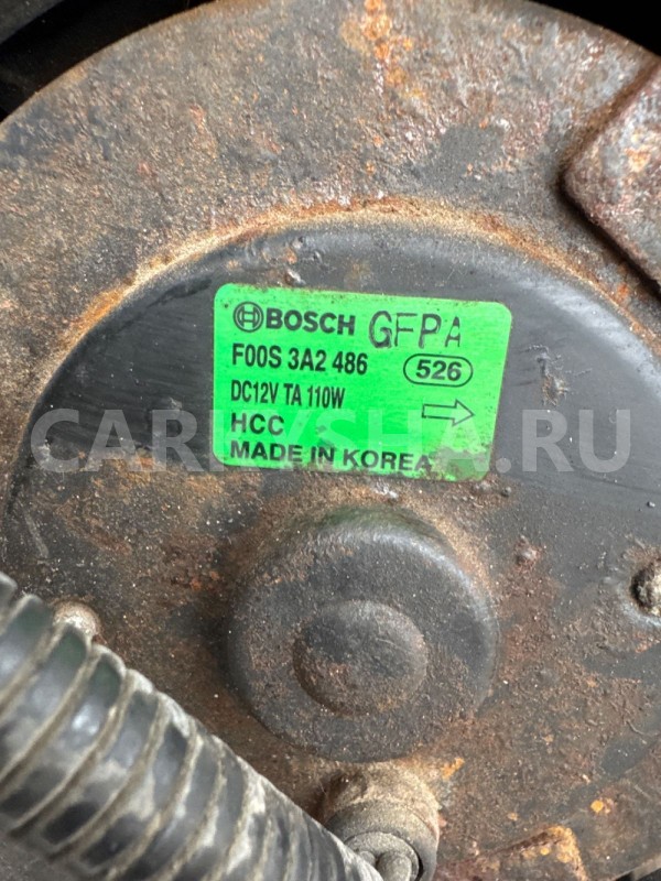 Вентилятор радиатора основного Kia Picanto 2 Kia Picanto оригинальный номер F00s3a2486