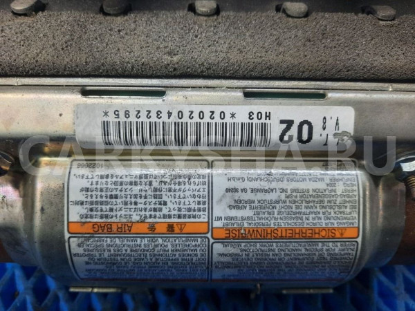 Подушка безопасности пассажирская Mazda 6 GG Mazda 2 оригинальный номер GR1L57K7002