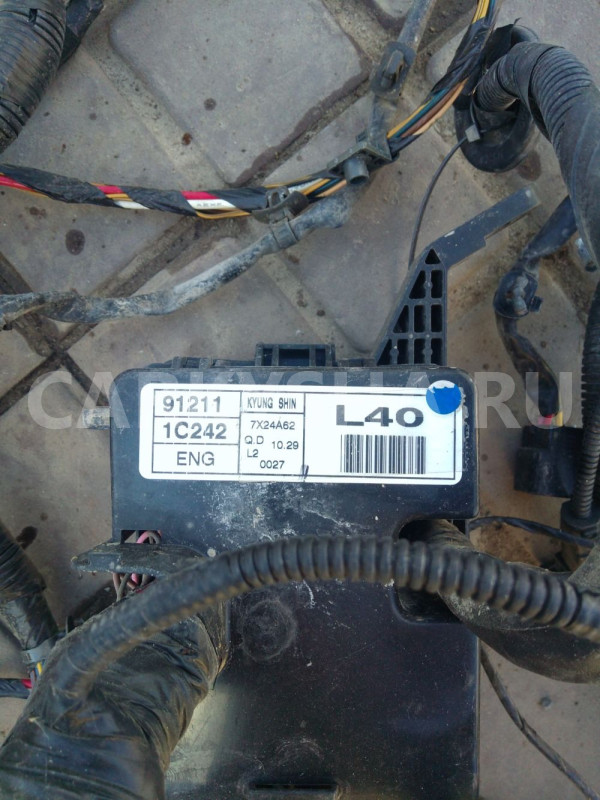 Проводка моторного отсека Hyundai Getz Hyundai Getz оригинальный номер 912111C242