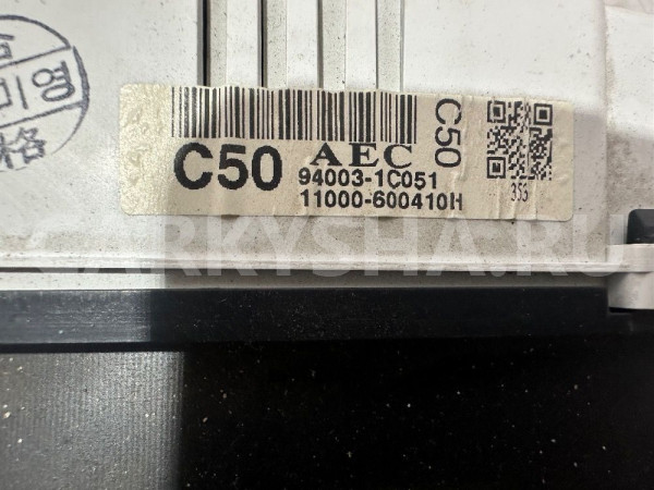 Панель приборов Hyundai Getz Hyundai Getz оригинальный номер 940031C051