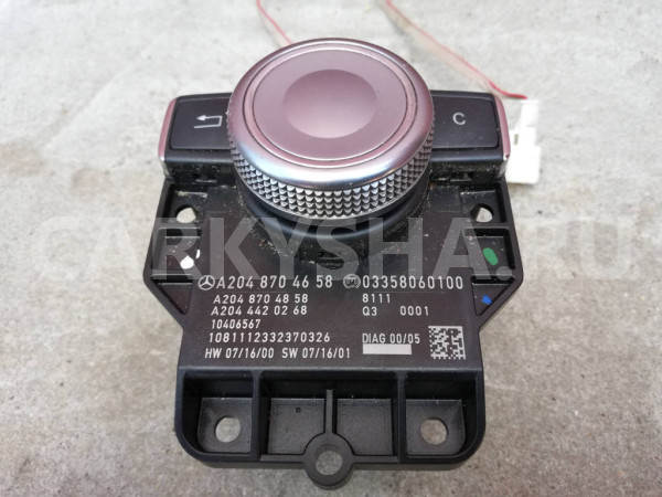 Кнопка, блок кнопок A2048704658 Mercedes-Benz C-Class W204 271.950 Mercedes-Benz C-klasse оригинальный номер A2048704658