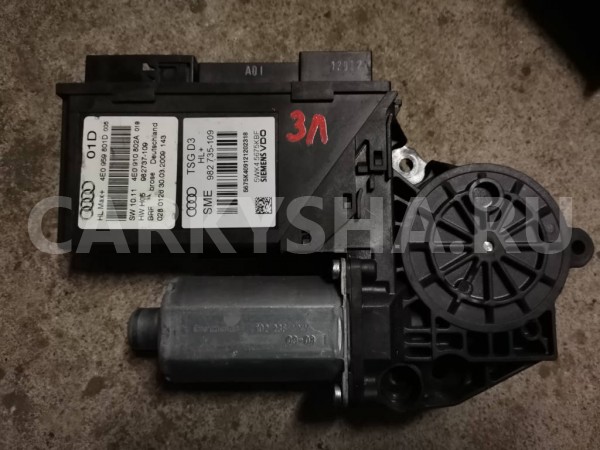 Моторчик стеклоподъемника левый задний 4E0959801D Audi A8 D3/4E Audi A8 