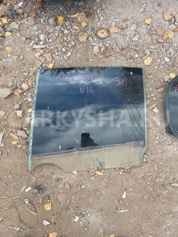 Стекло двери задней левой Nissan Almera N16 рестайлинг (2002—2006) Nissan Almera оригинальный номер 82301BM701